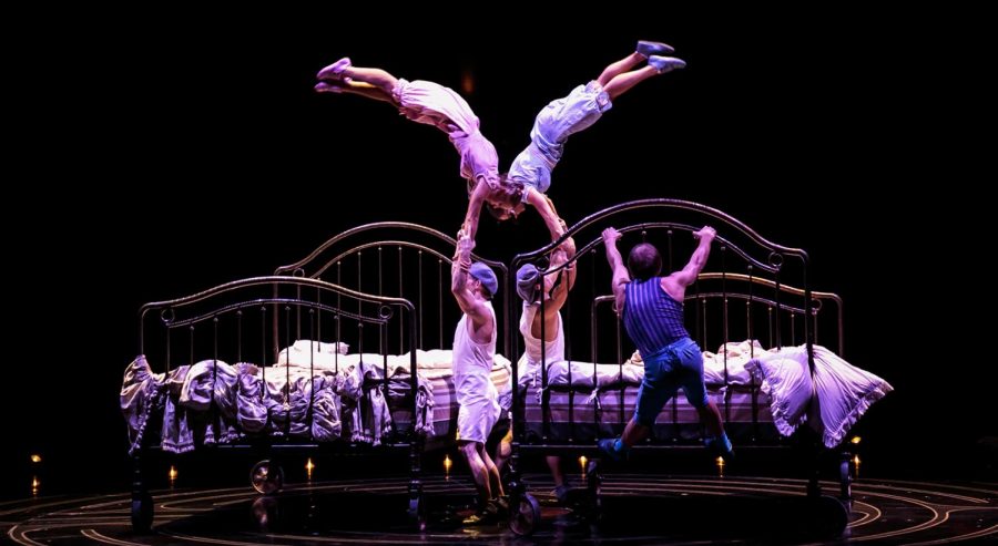 Cirque du Soleils latest show, Corteo, will be at Agganis Arena in Boston through June 30, 2019.
