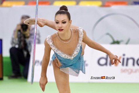 Evita Griskenas will be competing this week for a chance to represent the United State in rhythmic gymnastics at the 2021 Summer Olympics in Tokyo. 