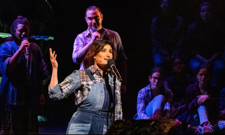 Idina Menzel is playing Bea in the world-premiere run of WILD: A Musical Becoming at American Repertory Theater in Cambridge, Mass.