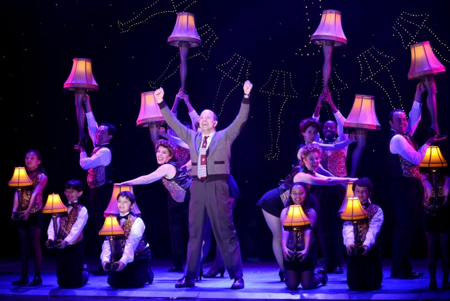 A major award becomes a showstopper in A Christmas Story: The Musical, which is playing at the Boch Center Wang Theatre through Dec. 19, 2021. 