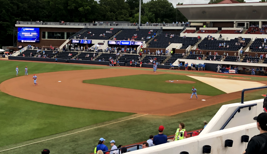 Fans of Ole Miss baseball cheer their team all the way to Omaha and the College World Series