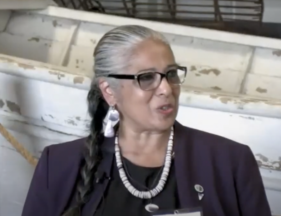 Cheryl Andrews-Maltais, chairwoman of the Wampanoag Tribe of Gay Head Aquinnah.